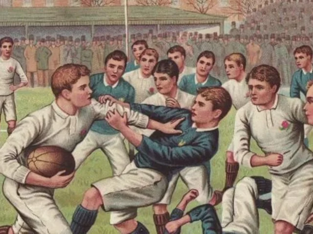 Warum wird eine Form von Rugby in den USA als Fußball bezeichnet?