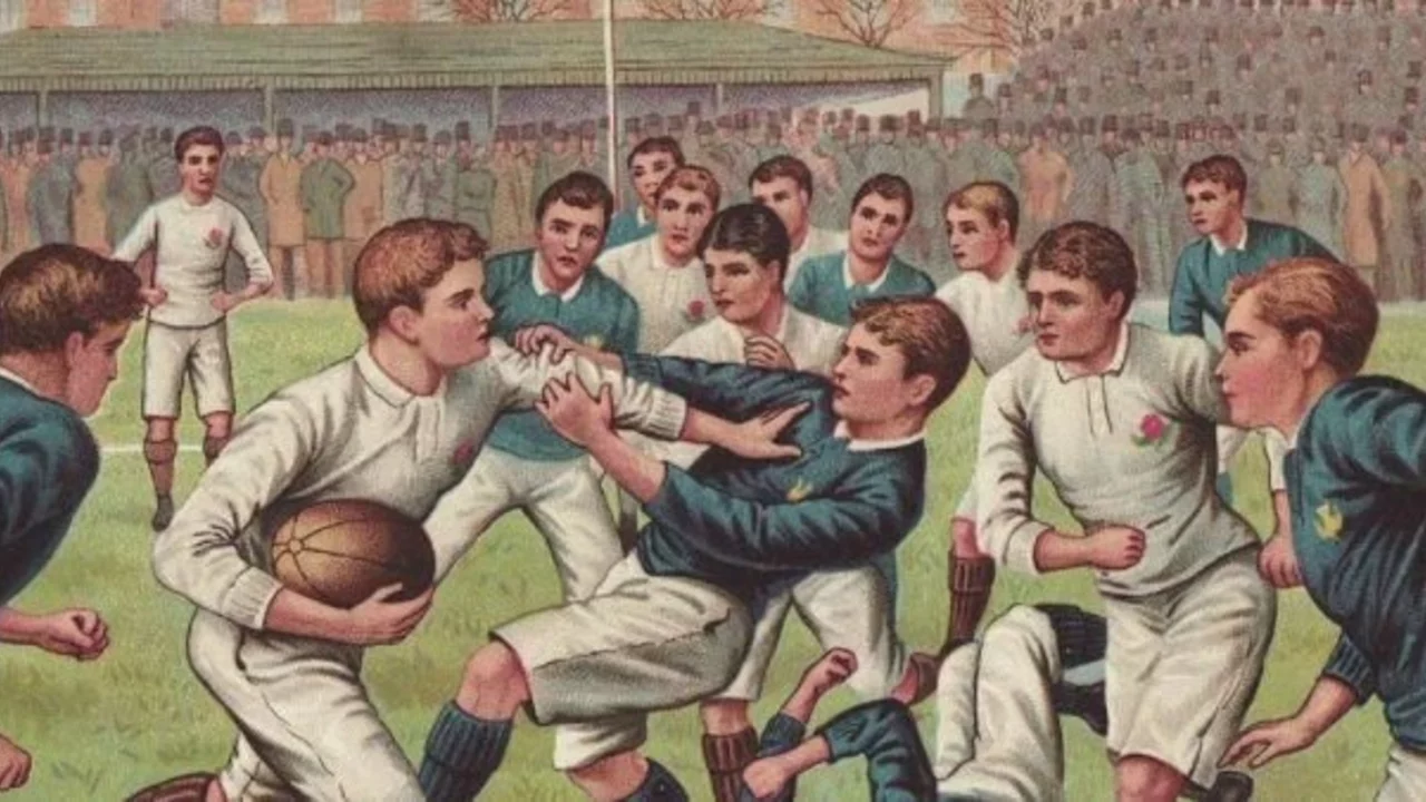 Warum wird eine Form von Rugby in den USA als Fußball bezeichnet?